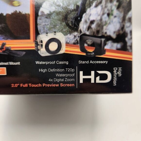 Vivitar HD Action Camera Camcorder DVR785HD Waterproof Bicycle and Helmet Mount - Picture 5 of 9